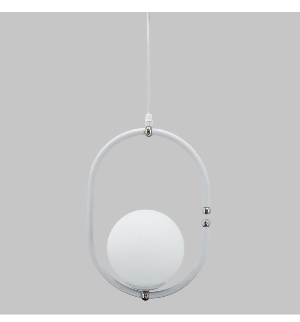 COLGANTE OVALO SIENA 1 LUZ NEGRO